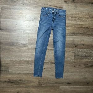 American Eagle next level stretch skinny jeans barely worn